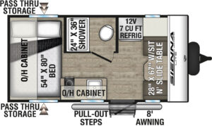 2026-Venture-RV-Sienna-Lite-SA140VFD-Travel-Trailer-Floorplan