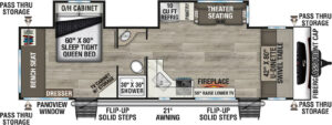 2026-Venture-RV-Stratus-SR282VFD-Travel-Trailer-Floorplan 2026-Venture-RV-Stratus-SR282VFD-Travel-Trailer-Floorplan