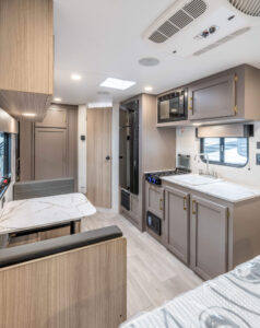2026-KZ-RV-Sportsmen-Classic-160QB-Travel-Trailer-Kitchen-2