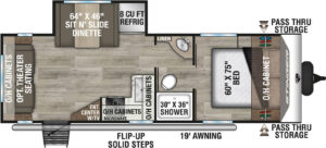 2026-Venture-RV-SportTrek-Stinger-STS232VRL-Travel-Trailer-Floorplan